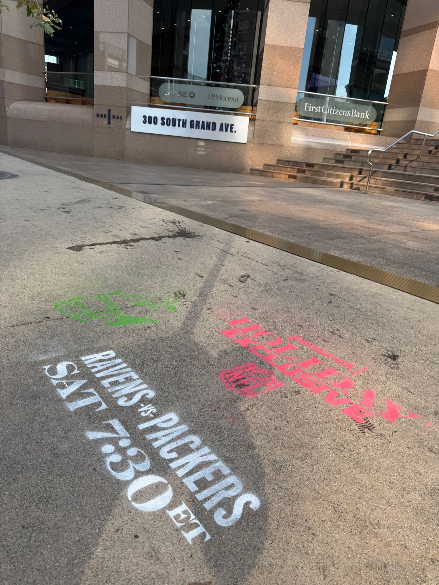 Stencil 3.6 Grand Ave Moca Museum Area